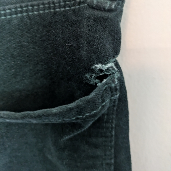 L'AGENCE Velvet Marguerite Skinny Pants Evergreen 25 - Picture 6 of 11